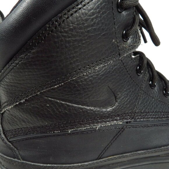 Nike ACG Woodside 2 Youth Sz 7Y Women's 9 Black Waterproof Duck Boots 524872-001 - Picture 7 of 12